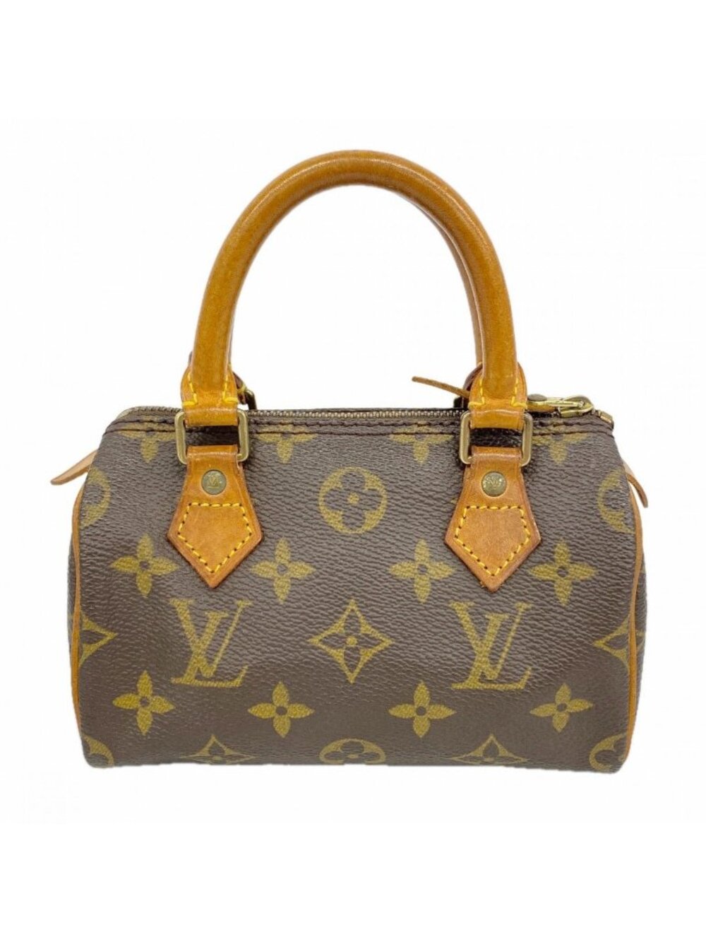 Louis Vuitton Handbag Monogram Mini Speedy Brown